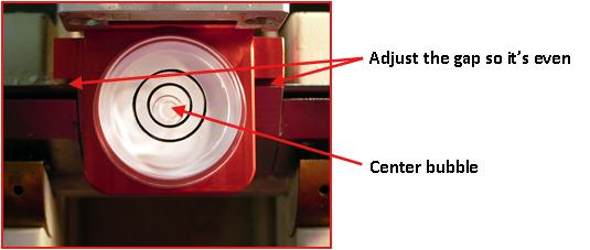 Microtome Alignment Tool Level Bubble